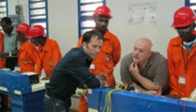 Création de la section maintenance électricité industrielle du CSP Pog